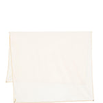 Sciarpa con logo ricamato in avorio Eres - donna 