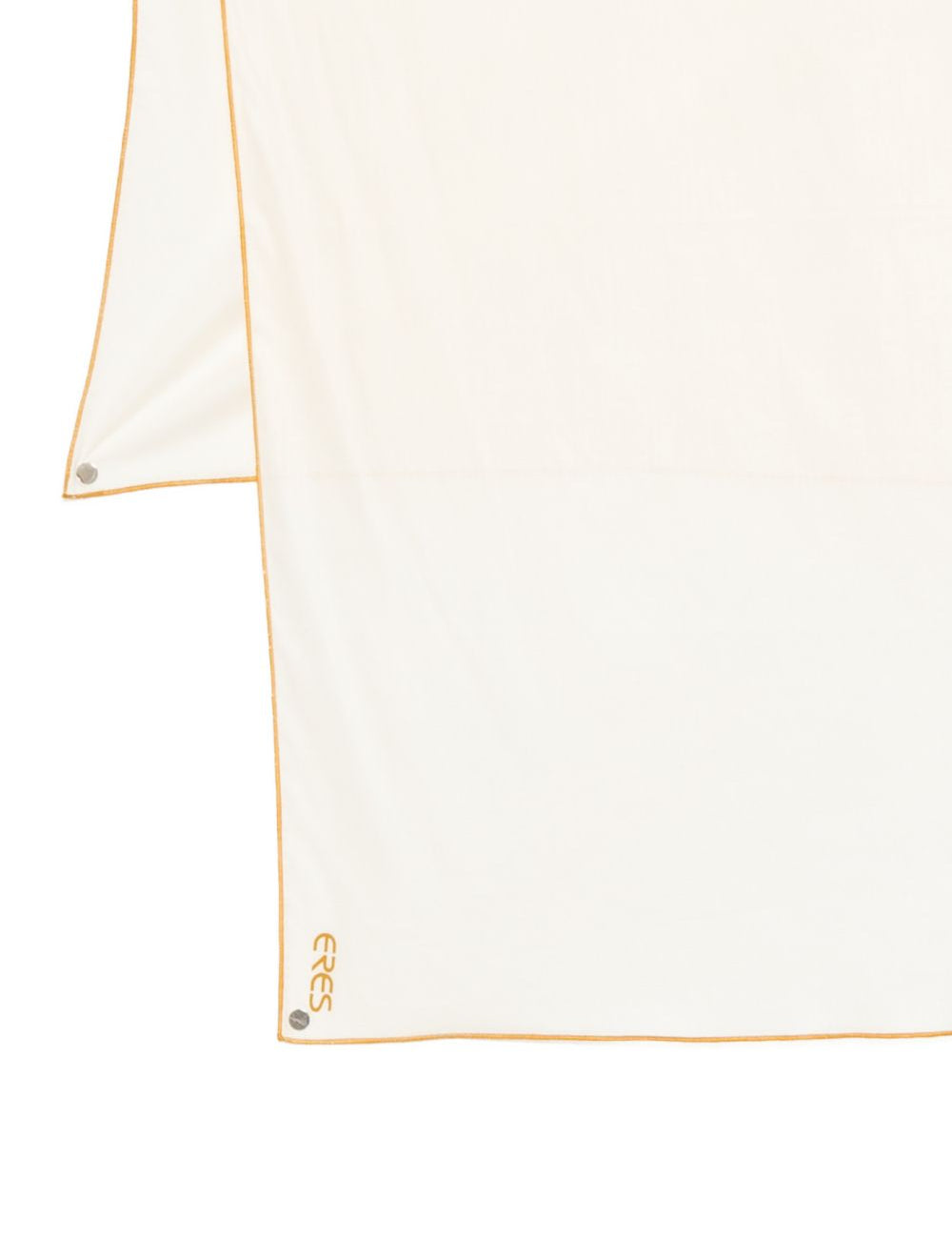 Sciarpa con logo ricamato in avorio Eres - donna 