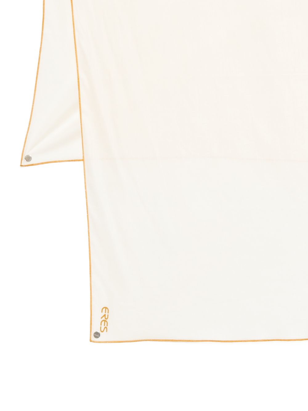 Sciarpa con logo ricamato in avorio Eres - donna 