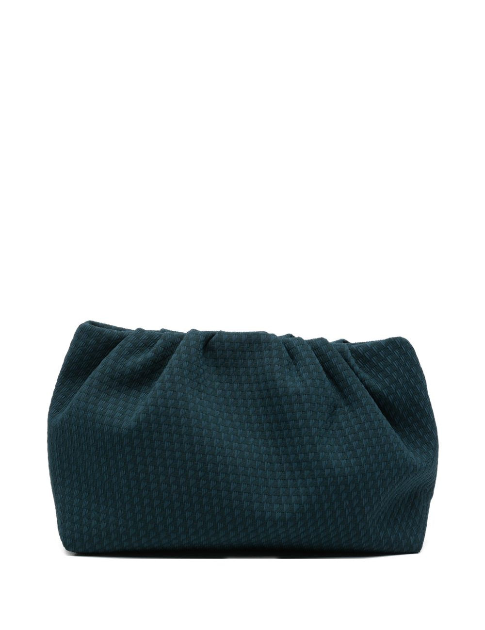 Clutch con motivo geometrico in blu Eres - donna 