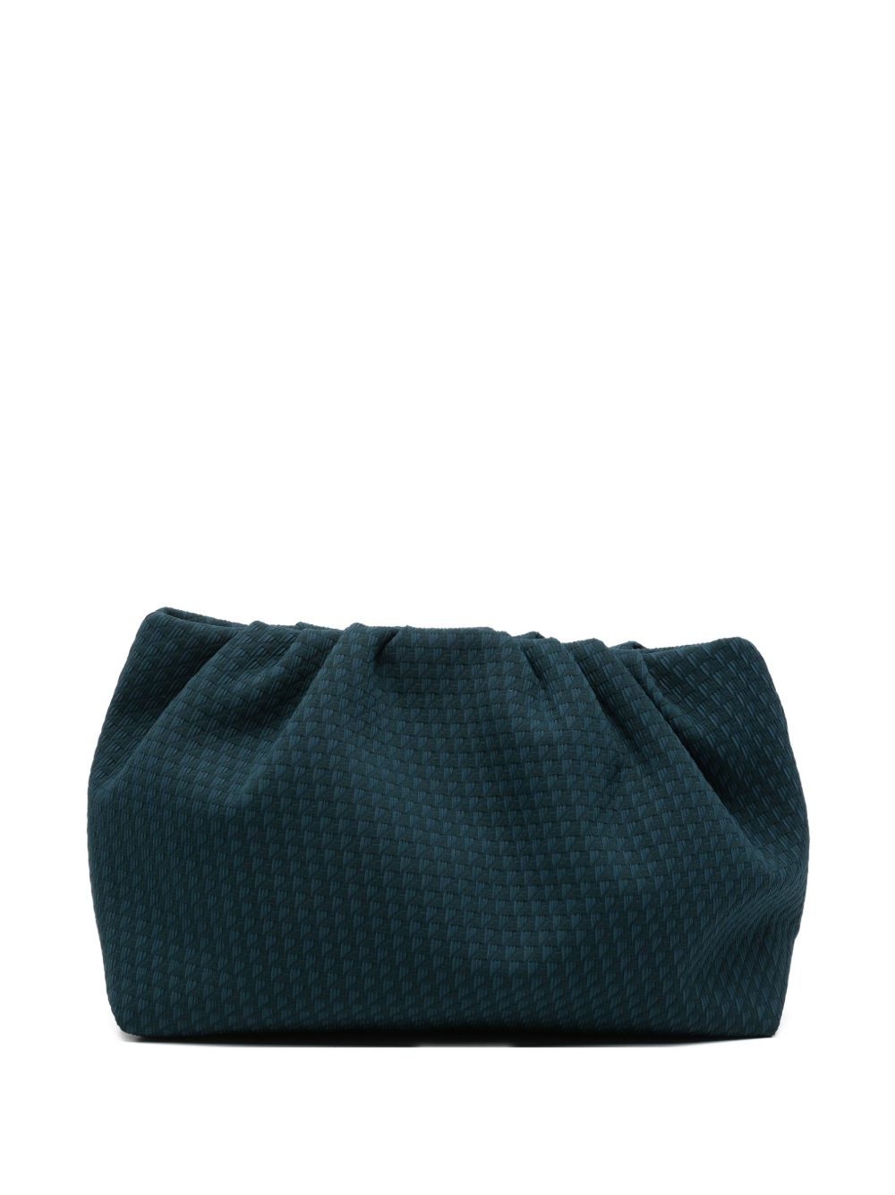 Clutch con motivo geometrico in blu Eres - donna 