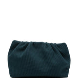 Clutch con motivo geometrico in blu Eres - donna 