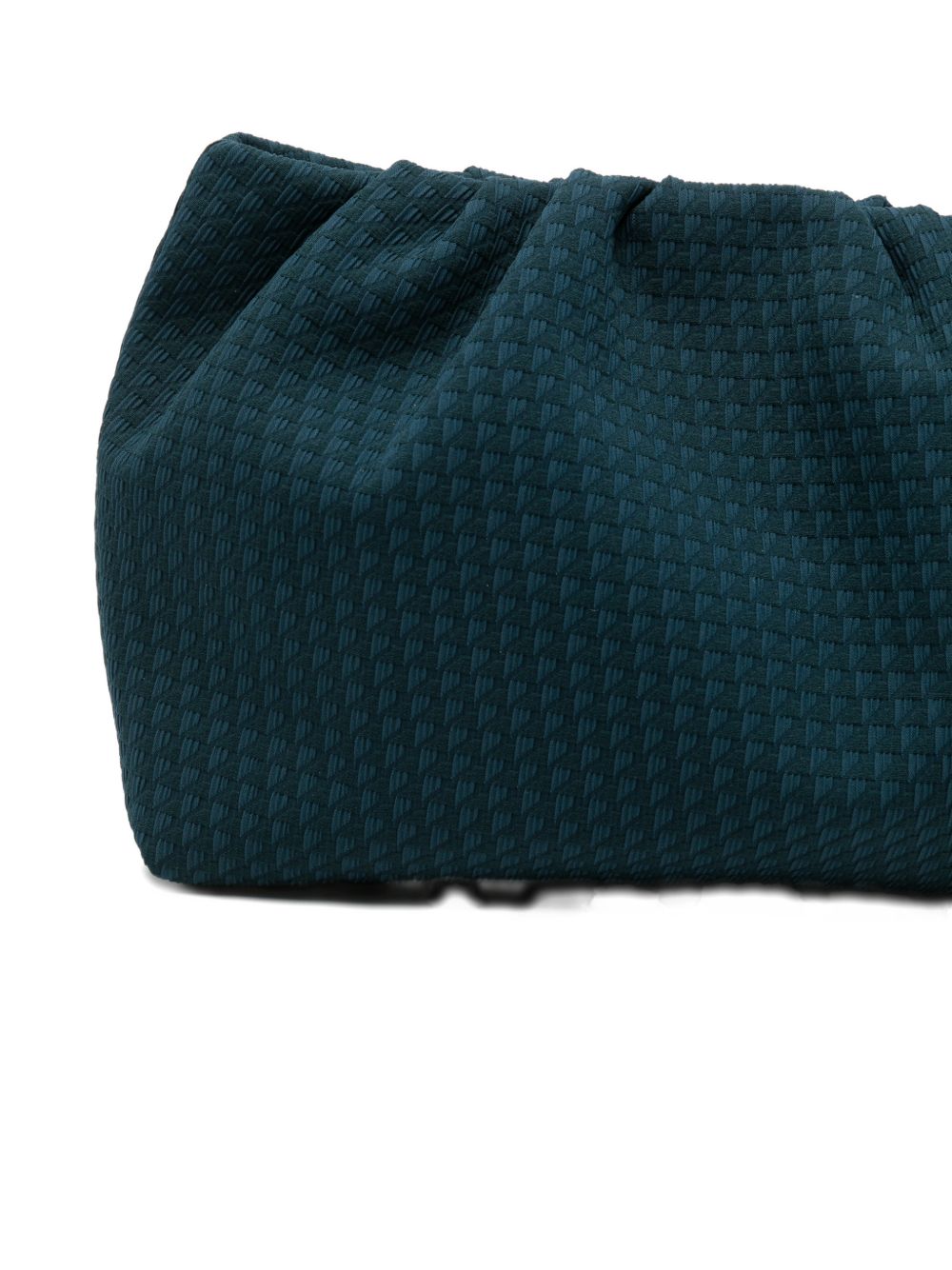 Clutch con motivo geometrico in blu Eres - donna 