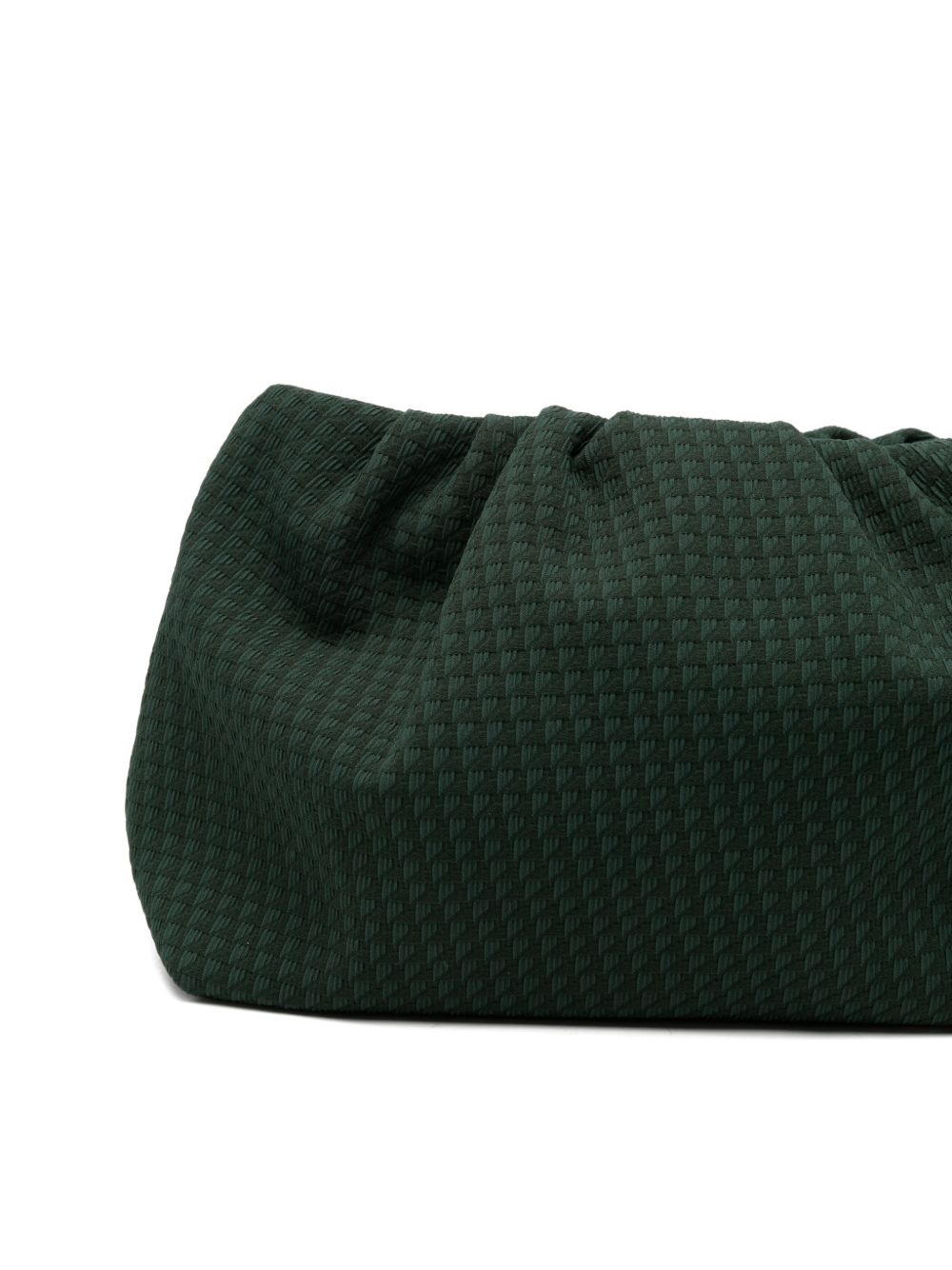 Clutch con motivo geometrico in verde Eres - donna 