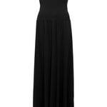 Copricostume lungo a fascia in nero Oda Eres - donna 