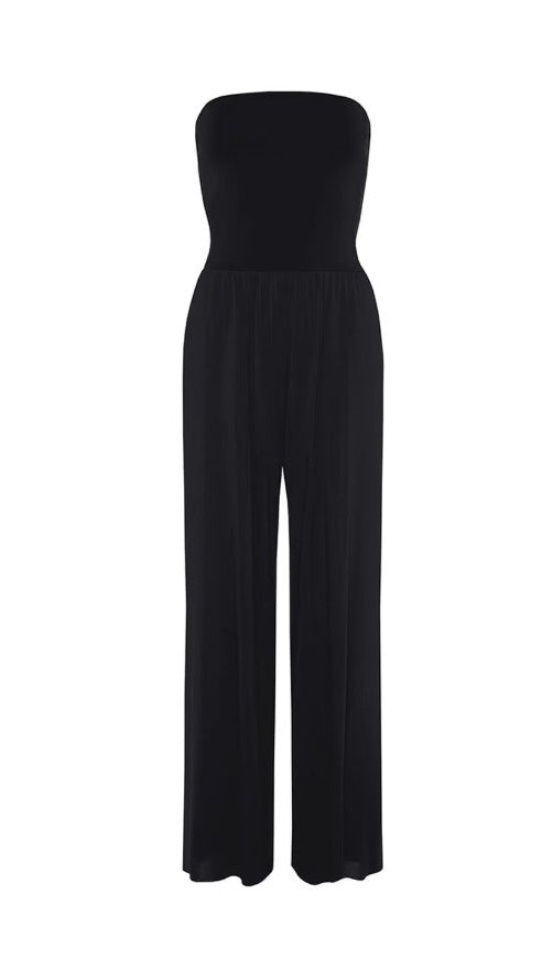 Pantalone dao a gamba dritta in nero Eres - donna 