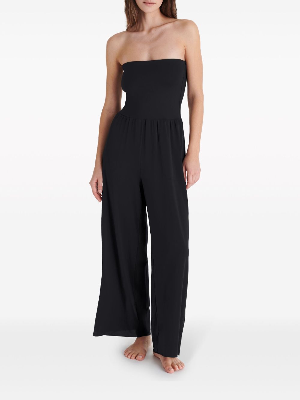 Pantalone dao a gamba dritta in nero Eres - donna 
