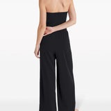 Pantalone dao a gamba dritta in nero Eres - donna 