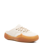 Sneakers con lacci in avorio Erl - unisex 