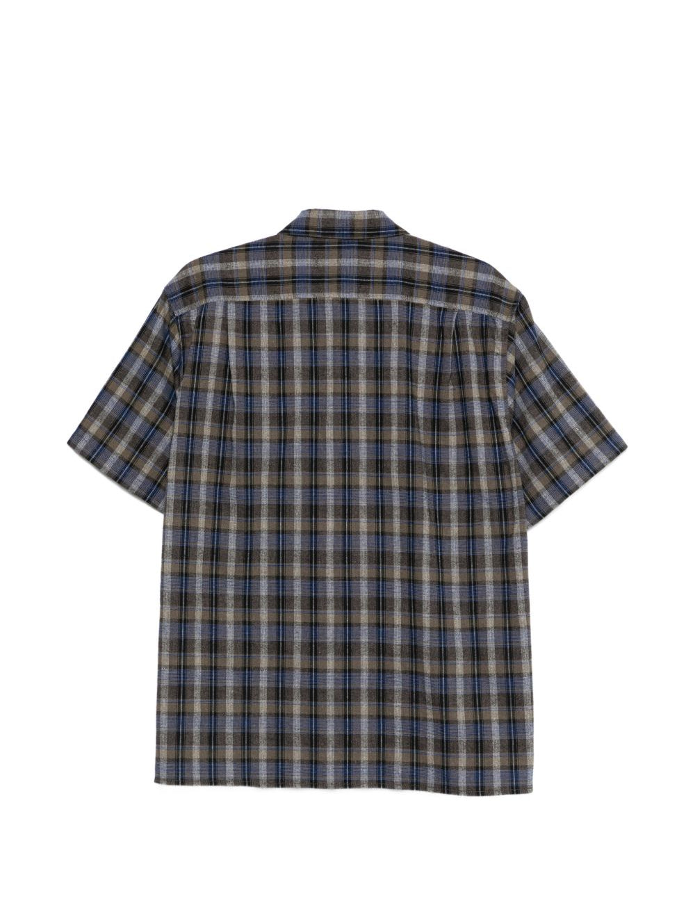 Camicia a quadri in marrone Erl - unisex 