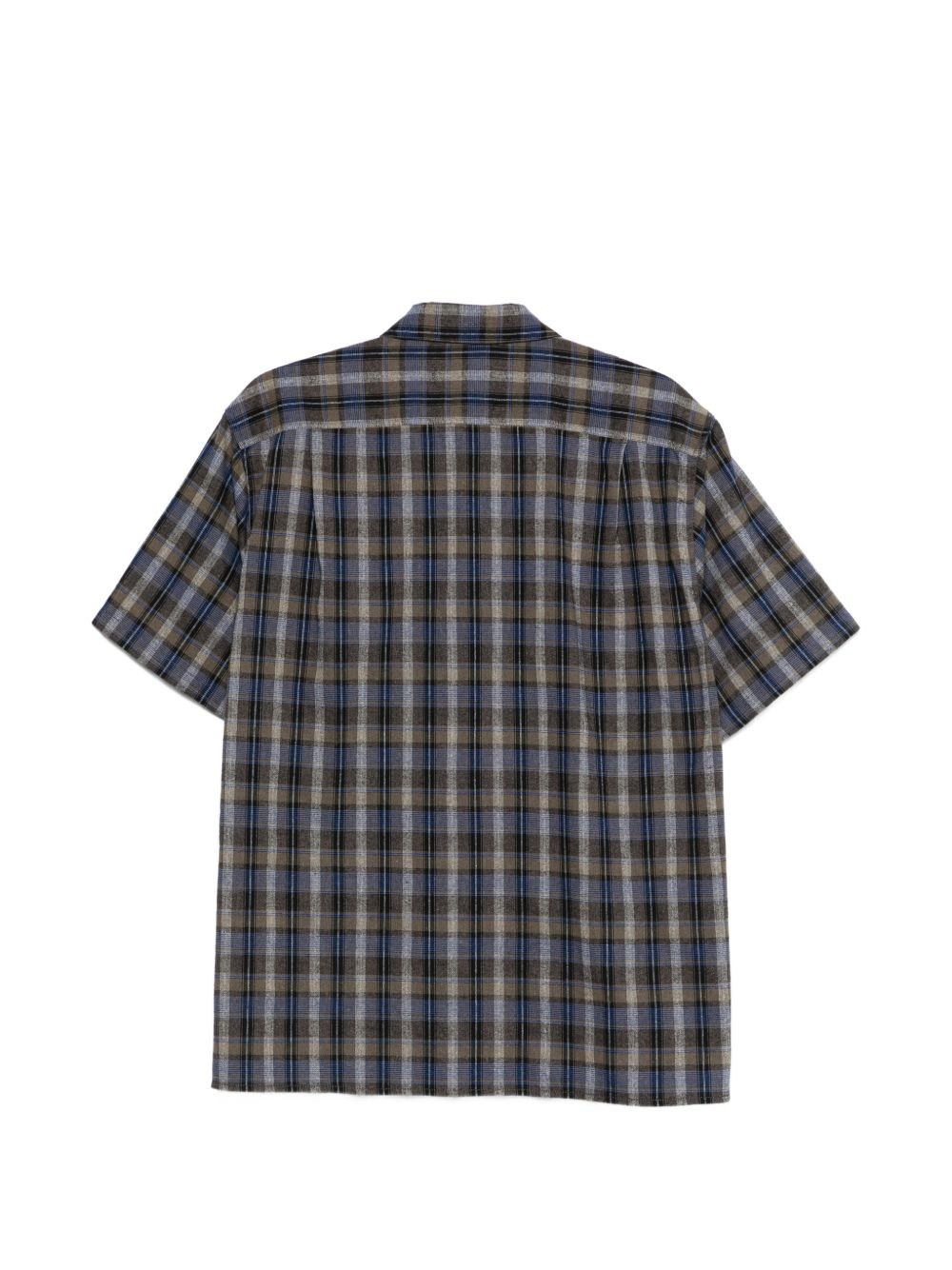 Camicia a quadri in marrone Erl - unisex 