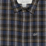 Camicia a quadri in marrone Erl - unisex 