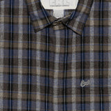 Camicia a quadri in marrone Erl - unisex 