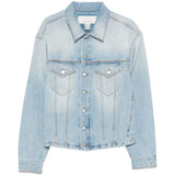 Giacca denim con tasche in azzurro ERL - uomo 