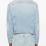 Giacca denim con tasche in azzurro ERL - uomo 