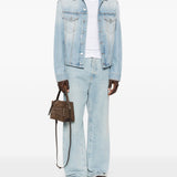 Giacca denim con tasche in azzurro ERL - uomo 