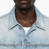 Giacca denim con tasche in azzurro ERL - uomo 