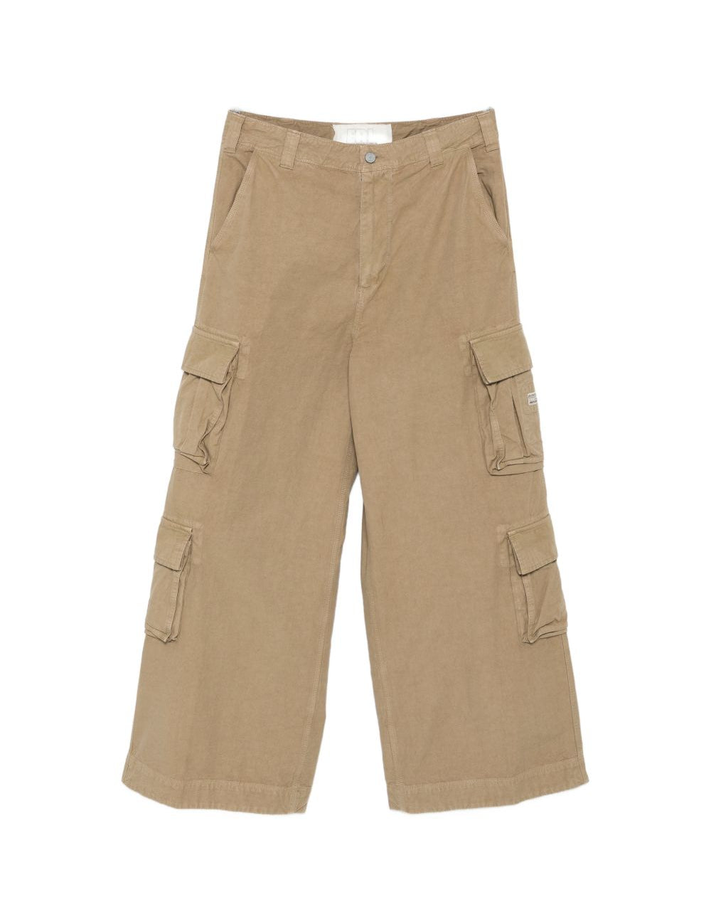 Pantaloni con tasche cargo in beige Erl - unisex 
