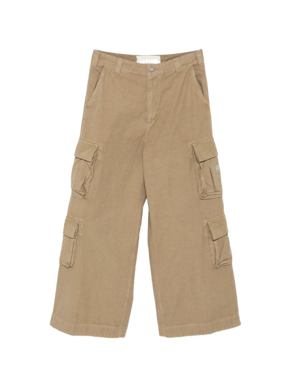 Pantaloni con tasche cargo in beige Erl - unisex 