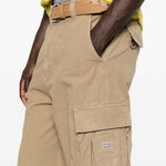 Pantaloni con tasche cargo in beige Erl - unisex 