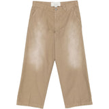 Pantaloni con passanti per cintura in beige Erl - unisex 