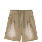 Pantaloncini con coulisse in marrone Erl - unisex 