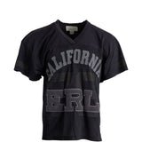 T-shirt con scollo a v in nero Erl - unisex 