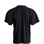 T-shirt con scollo a v in nero Erl - unisex 