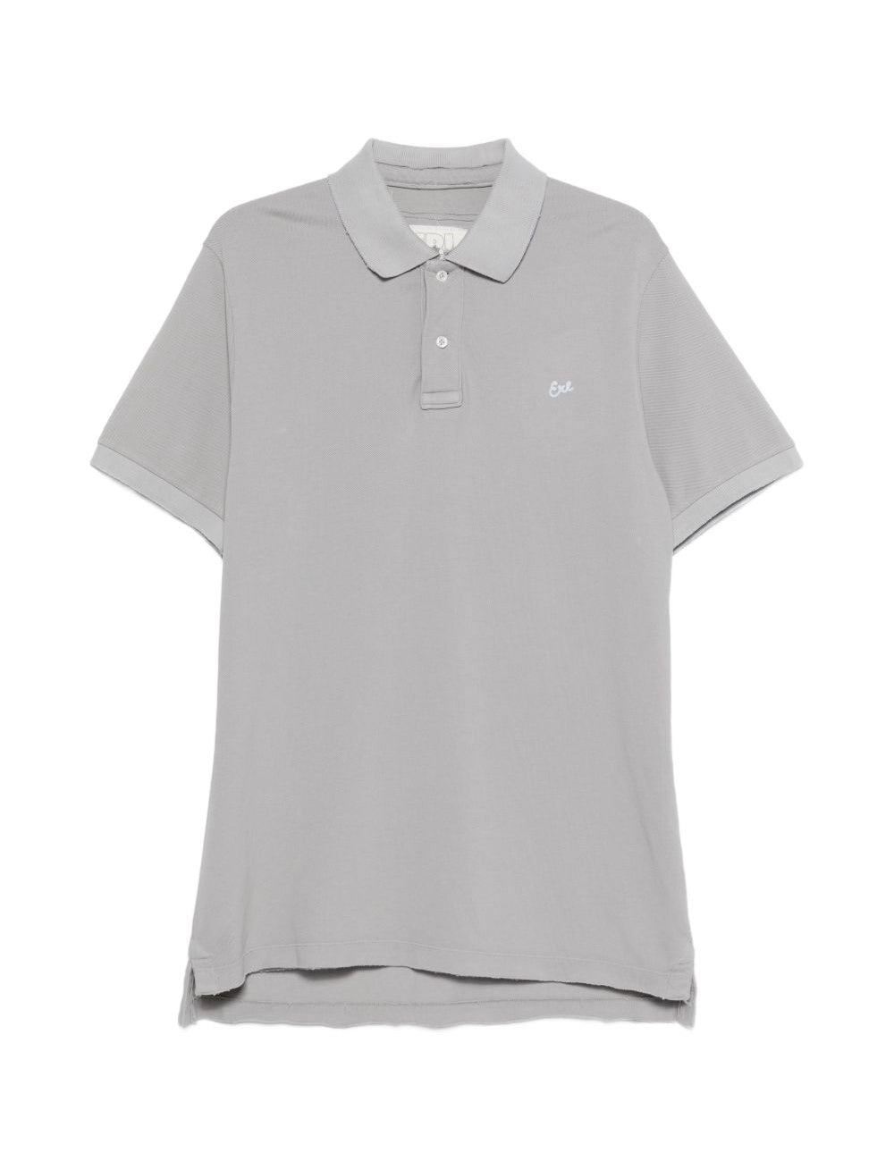 Polo con bottoni in grigio Erl - unisex 