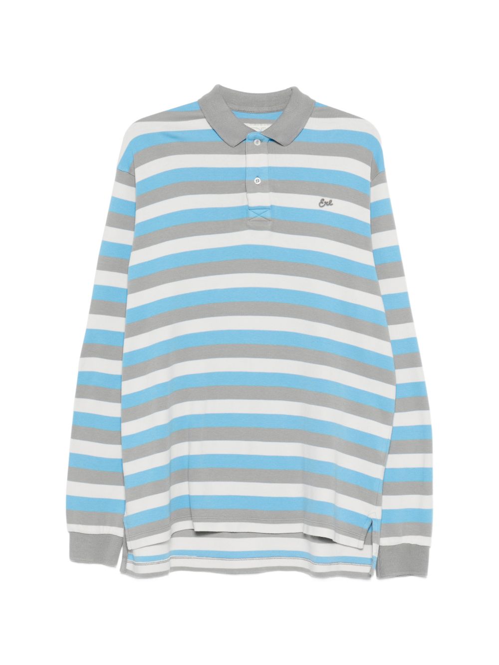 Polo a righe in blu Erl - unisex 