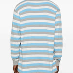 Polo a righe in blu Erl - unisex 