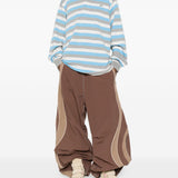 Polo a righe in blu Erl - unisex 