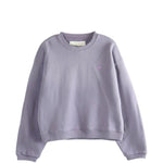 Felpa ricamata in viola Erl - unisex 