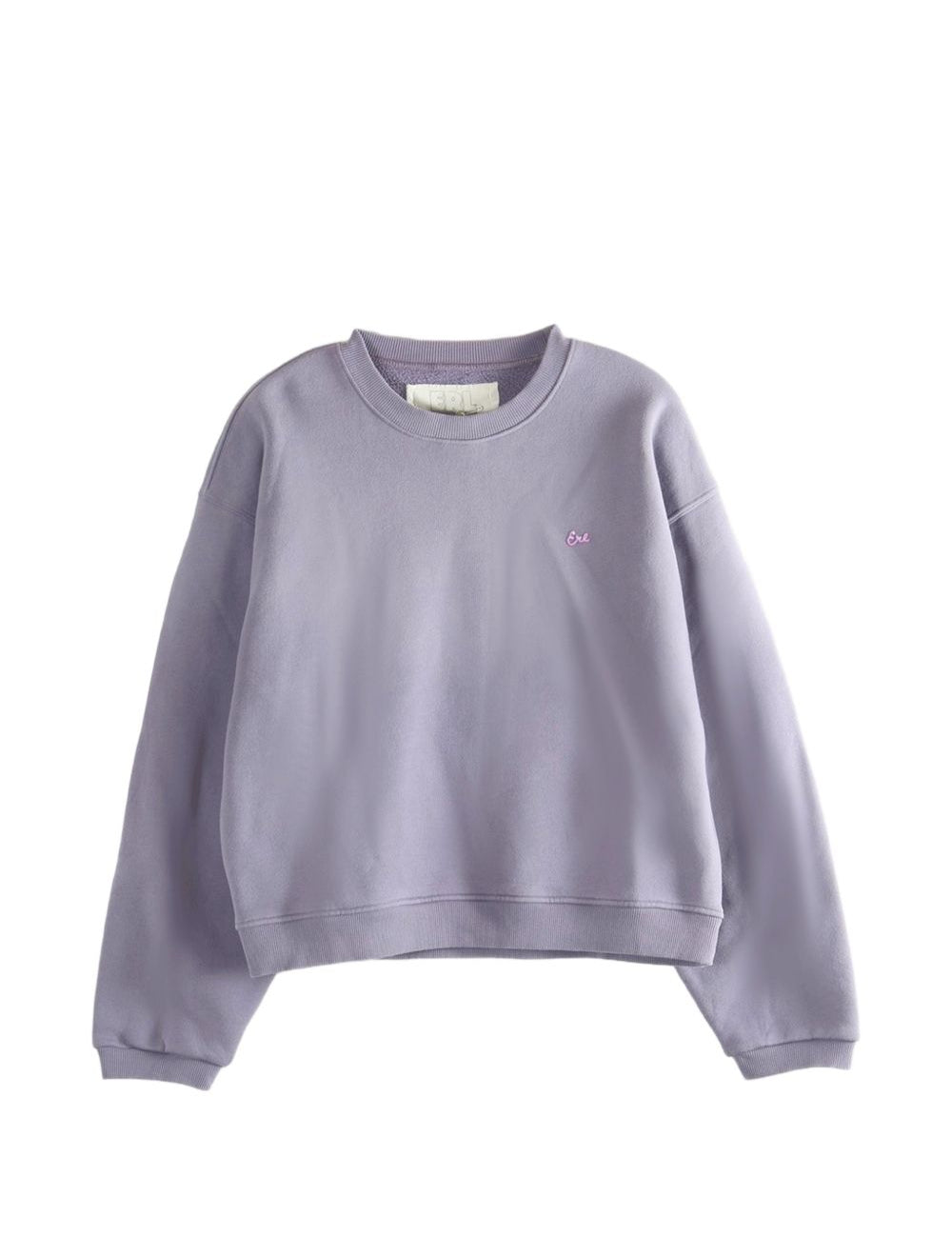 Felpa ricamata in viola Erl - unisex 