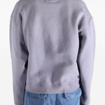 Felpa ricamata in viola Erl - unisex 