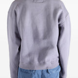 Felpa ricamata in viola Erl - unisex 