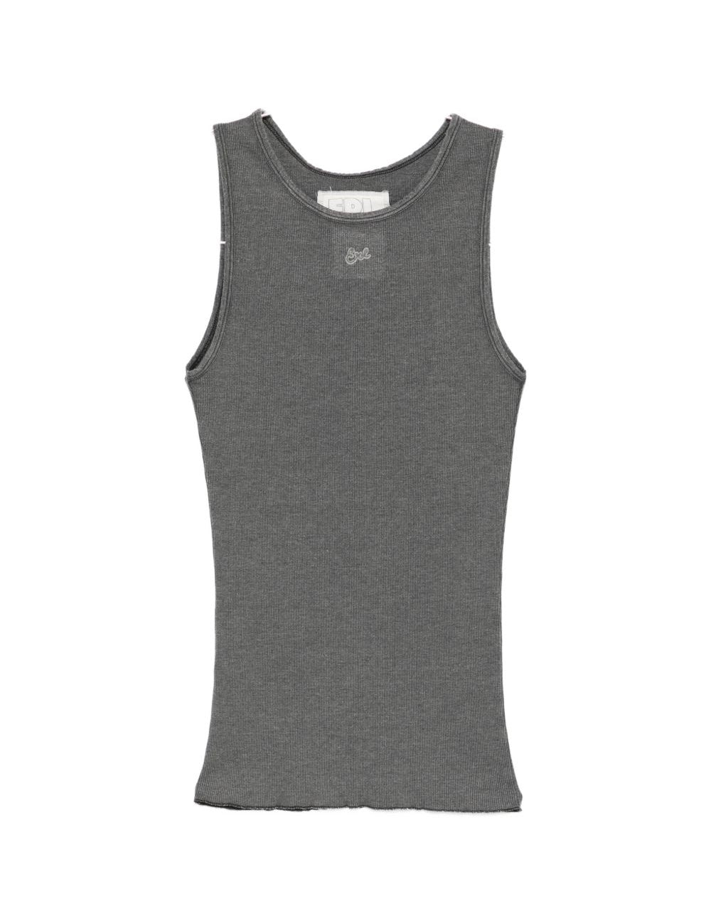 Top a costine in grigio Erl - unisex 