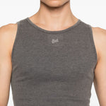 Top a costine in grigio Erl - unisex 