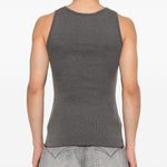 Top a costine in grigio Erl - unisex 