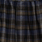 Boxer a quadri in marrone e blu Erl - unisex 