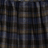 Boxer a quadri in marrone e blu Erl - unisex 