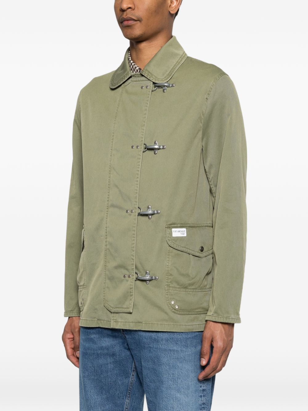Giacca 4 Ganci in verde Fay - uomo 