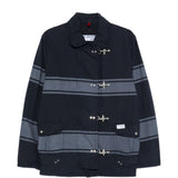 Giacca 4 Ganci a righe in blu Fay - uomo 
