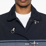 Giacca 4 Ganci a righe in blu Fay - uomo 