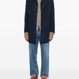 Impermbeabile con bottoni in blu Fay - uomo 