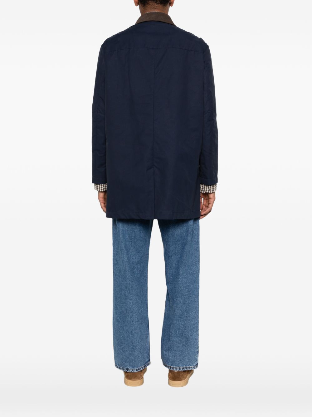 Impermbeabile con bottoni in blu Fay - uomo 