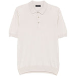 Polo con bottoni in bianco Fay - uomo 