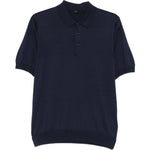 Polo con bottoni in blu Fay - uomo 