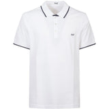 Polo con colletto a punta in bianco Fay - uomo 