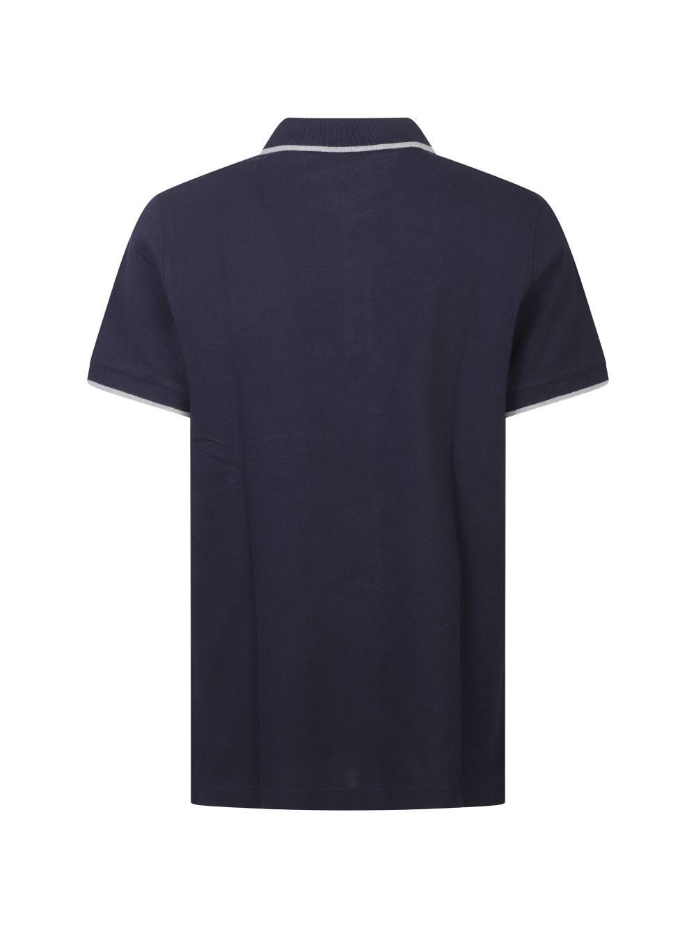 Polo aderente in blu Fay - uomo 